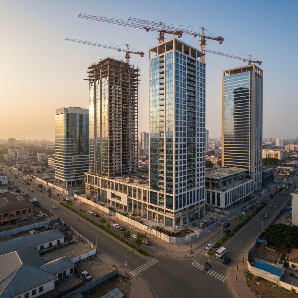 Nigerian construction site